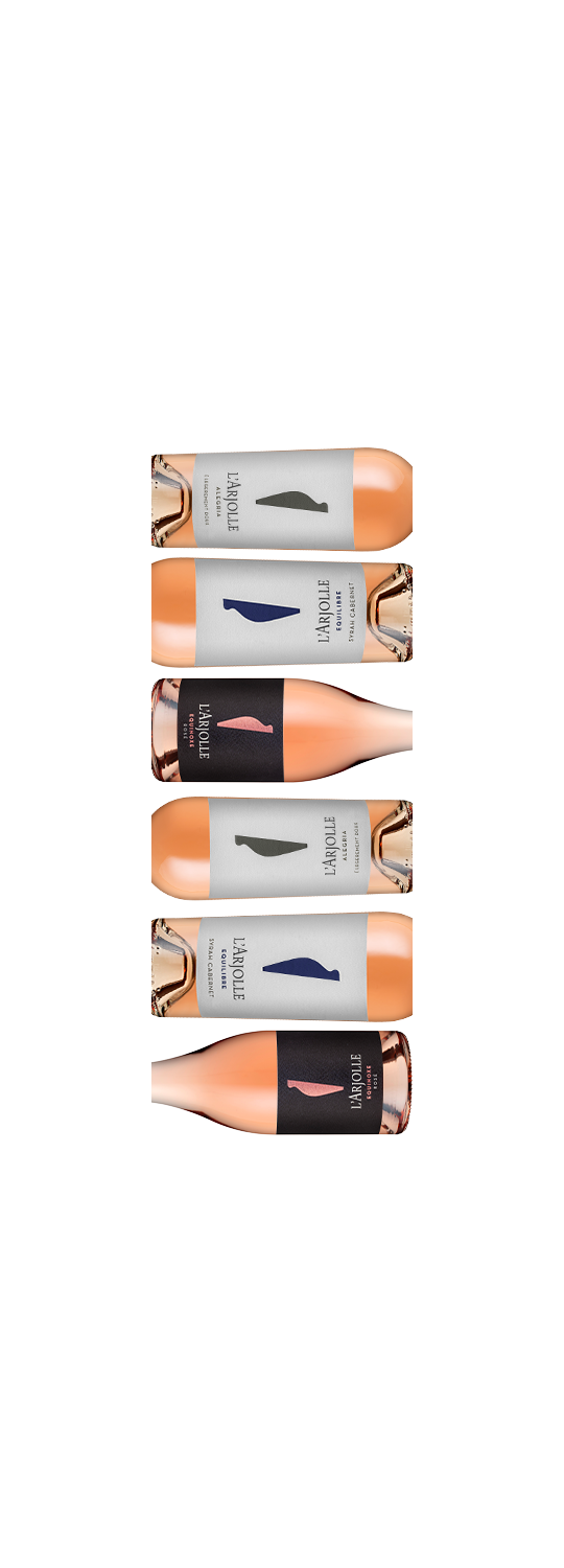 Coffret rosé 6 bouteilles